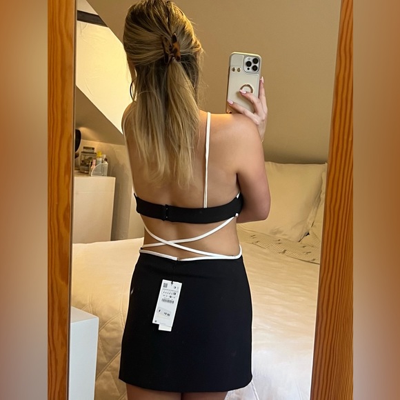 Zara criss cross strap dress - Picture 3 of 8